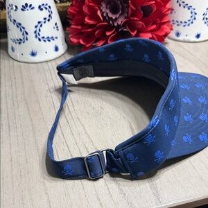 G/FORE Blue Skull Print Visor